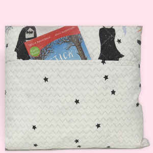 Batman Reading Pillow Cover