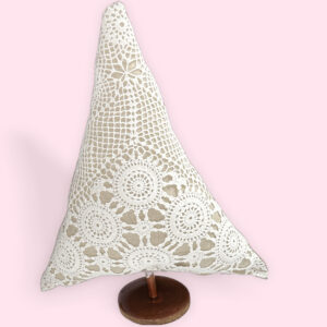 Large Vintage Lace Christmas Tree