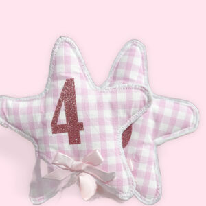 Magical Birthday Wand - Pink Gingham