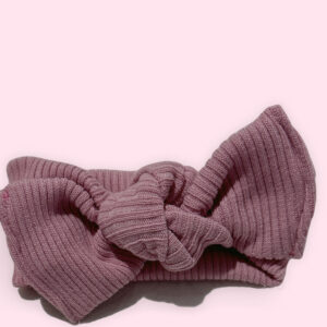 Little Darling Luxe Bow Headband Cotton Candy