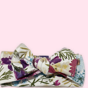 Little Darling Luxe Bow Headband Bloom